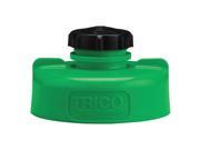 TRICO 34433 Storage Lid HDPE 3.25 in. H Green G0379517