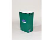 Sharps Container Green with White Lid Covidien GEWC100791
