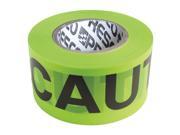 PRESCO PRODUCTS CO B3530LG16 188 Barricade Tape Lime Glo Blk 500ft x 3In