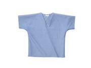 LANDAU 7502BCPMED Scrub Shirt Unisex M Blue