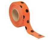 PRESCO PRODUCTS CO PDOBK 373 Flagging Tape Orng Blk 300 ft x 1 3 8 In