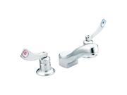 Wide Spread Faucet Wrist Blade Less Drain Lead Free MOEN INCORPORATED 8228