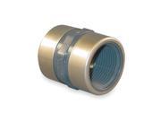 Coupling 1 2 In FNPT PVC Stainless Steel