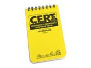 RITE IN THE RAIN 575 Pocket Notebook Universal 3 x 5In.