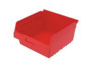 Red Shelf Bin 35 lb Capacity 30010RED Akro Mils