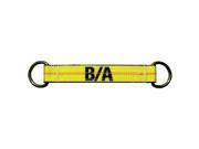 B A PRODUCTS CO. 38 201 S Web Sling Strap Yellow Polyester