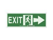 Exit Sign Brady 90591