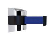 TENSABARRIER 897 24 S 1P NO L5X C Belt Barrier Chrome Belt Color Blue