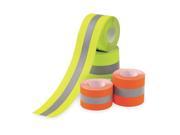 VIP SERVICES MT42B Clothing Tape Orange Silver 2 In