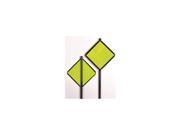 INCOM MANUFACTURING 708 Reflective Driveway Marker Lime Grn 48 H