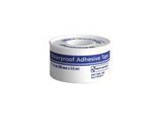 First Aid Only Waterproof Tape White WP1 in. W 5 in. L M687 PGR