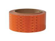 Orange Reflective Marking Tape Incom Manufacturing KPT62XX 10 63702 W