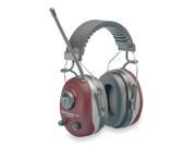 Earmuff Headband AM FM Red