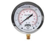 Winters 4 Lead Free Pressure Gauge 0 to 15 psi PFQ708LF