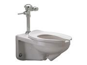 Zurn Industries Flushometer Toilet Elongated 1.28 gpf Z5615.258.01.00.00