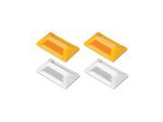 TAPCO 102208 Pavement Marker Amber 1 Way 2 In. L