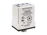 MACROMATIC VAKP012D Voltage Monitor Relay 12VDC Plug In G1820850