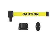 BANNER STAKES PL4106 Retractable Belt Barrier Caution G1874778