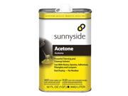 Sunnyside Cleanup Solvent 1 qt. Solvent Acetone 84032