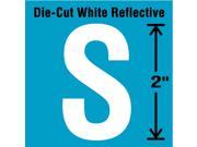 STRANCO INC DWR 2 S 5 Die Cut Reflective Letter Label