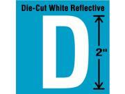 STRANCO INC DWR 2 D 5 Die Cut Reflective Letter Label