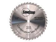 10 in. 40 Tooth Combination Table Saw Blade