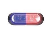 MAXXIMA M20384BRCL Warning Light LED Blue Red Surface Mnt G3109307