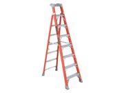 Louisville 8 Fiberglass 300 lb. Stepladder Type IA FXS1508