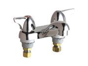 Chicago Faucets Lavatory Sink Brass 2 Holes ADA Compliant 802 V1000E66ABCP