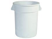 RUBBERMAID FG262088WHT Food Grade Waste Container 20 gal. White G4014459
