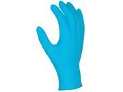 MCR Safety 6020XL 9 1 2 Powdered Unlined Nitrile Disposable Gloves Blue Size XL 100PK