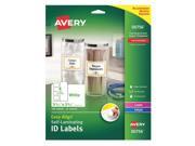 Avery Overlaminate Label Polyester PK100 00756