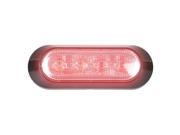 MAXXIMA M20384RCL Warning Light Red 29 32 in. Depth LED G4102415