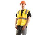 OCCUNOMIX LUX ATRANS Y3X High Visibility Vest Class 2 Yellow 3XL