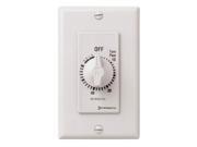 Intermatic FD60MHW SPST 60 Minute Spring Wound Timer White
