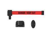 BANNER STAKES PL4114 Belt Barrier Danger Keep Out G1874699