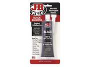 Jb Weld Black Sealant Silicone 3.0 oz. Tube 31319