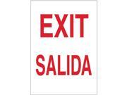 Exit Sign Brady 38307