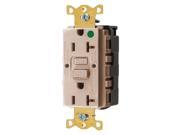 Hubbell Wiring Device Kellems GFCI Receptacle GFRST83SNAPAL