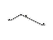 BESTCARE WH1109 3 R Grab Bar Antiligature Silver