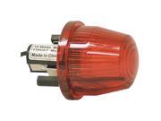 Warning Light Steady Burn LED Red 120VAC