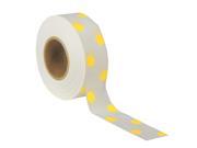 White Yellow Flagging Tape Presco Products Co PDWY 188