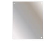 Ketcham Shatterproof Safety Mirror Stainless Steel 22 Ga 14 H x 10 W SSF 1014