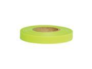 PRESCO PRODUCTS CO N LG 188 Flagging Tape Lime Glo 150ft x 1 2 In.
