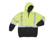 Hi Viz Sweatshirt Yellow Blk Polymide M