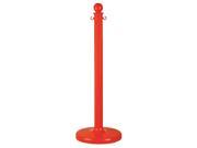 Stanchion Med Duty Red 2.5 x 40 in PK6