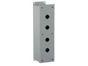 Enclosure Pushbutton 4Hole Sheet Steel