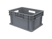 Gray Container 83 lb Capacity 37288GREY Akro Mils