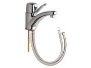 CHICAGO FAUCETS 2200 E74ABCP Lavatory Sink 1 Holes 11 1 4in.L 1.0 gpm G4242738