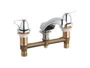 Chicago Faucets Lavatory Sink Brass 2 Holes ADA Compliant 404 V1000E64ABCP